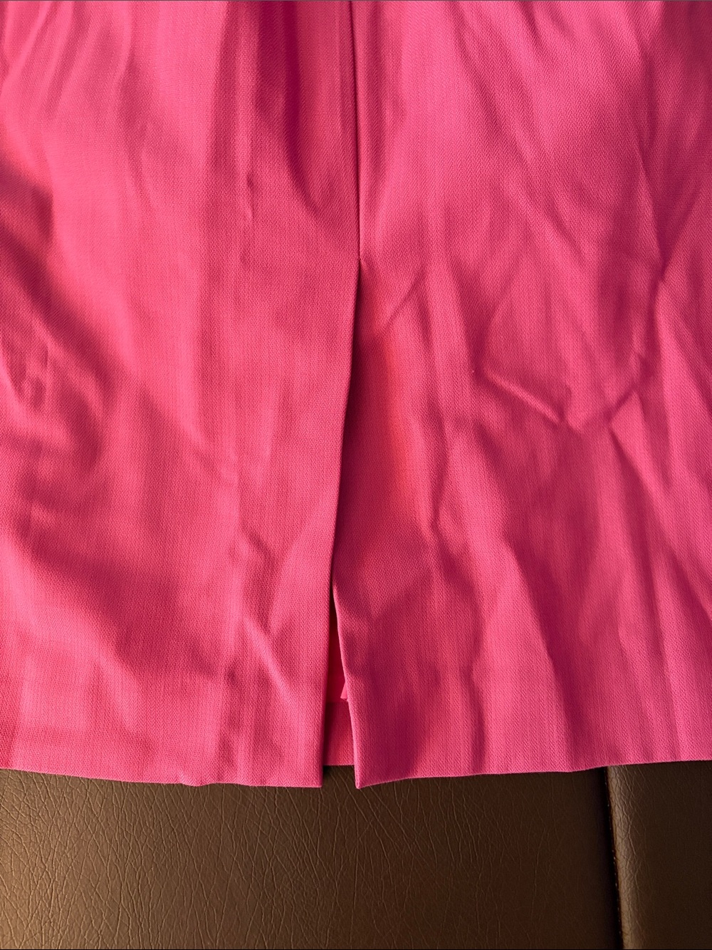 JCrew Pink Sleeveless Belted Dress - Picture 9 of 10